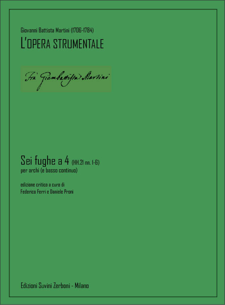 Sei fughe a 4 (HH.21 nn. 1-6)